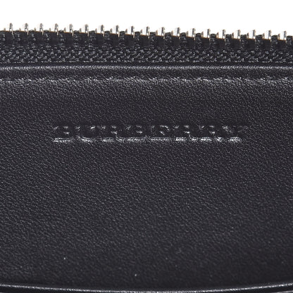 Burberry Mega Check Peyton Crossbody Clutch Bag Black 6 of 8