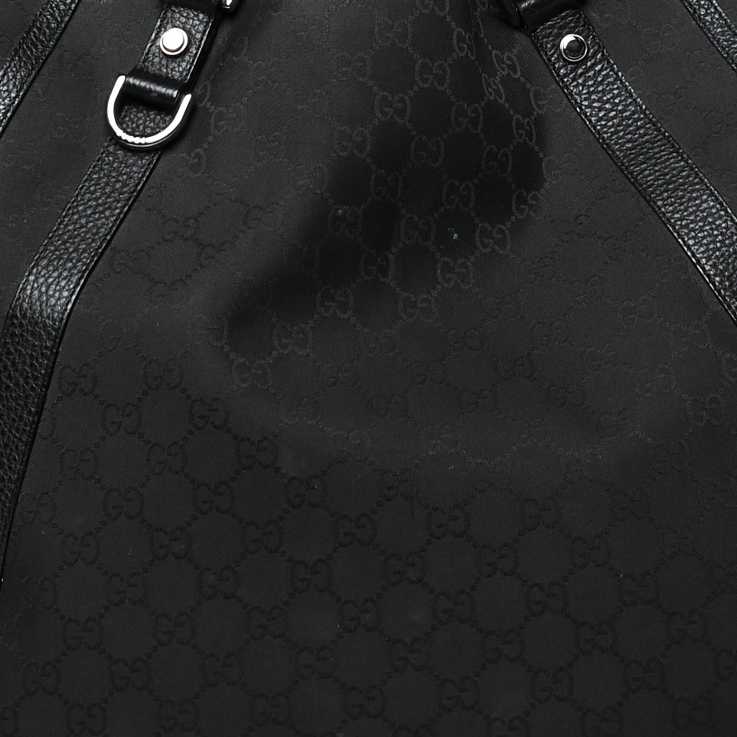 Monogram Medium Abbey Convertible Tote Black