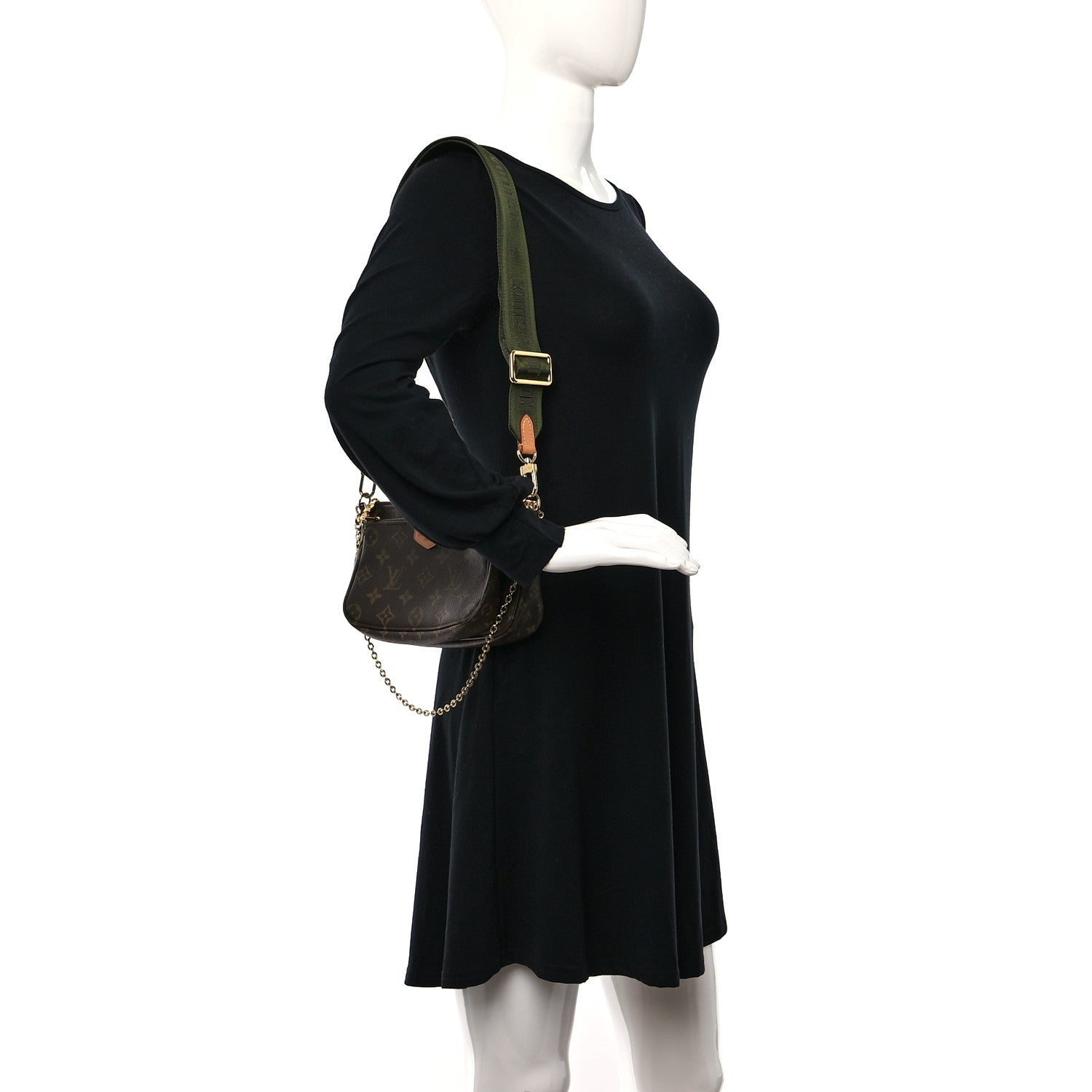 Louis Vuitton Monogram Multi Pochette Accessories Kaki 2 of 11