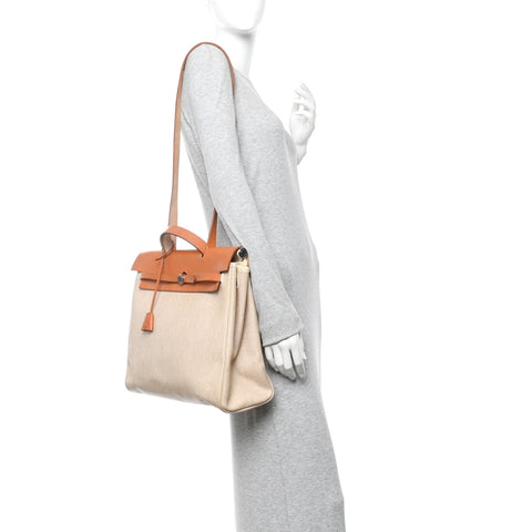Toile Vache Calfskin Herbag 39 MM Black Natural