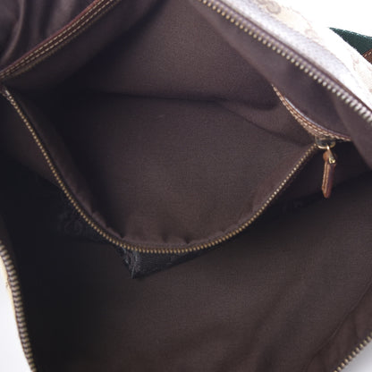 Gucci Monogram Pelham Messenger Shoulder Bag Ebony 8 of 12