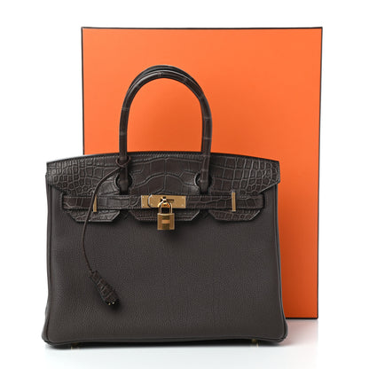 Hermes Togo Matte Alligator Birkin Touch 30 Ebene 10 of 10