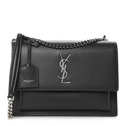 Saint Laurent Calfskin Medium Monogram Sunset Storm 2 of 24