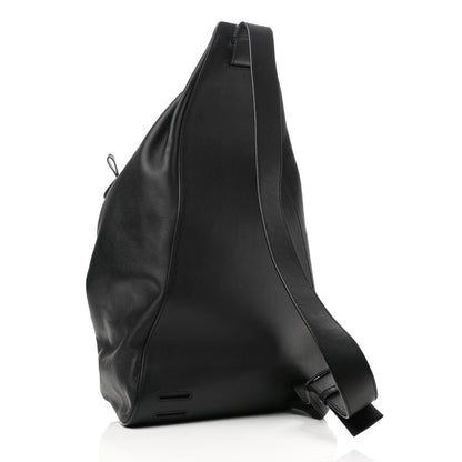 Loewe Grained Calfskin Sling Hobo Black 3 of 10