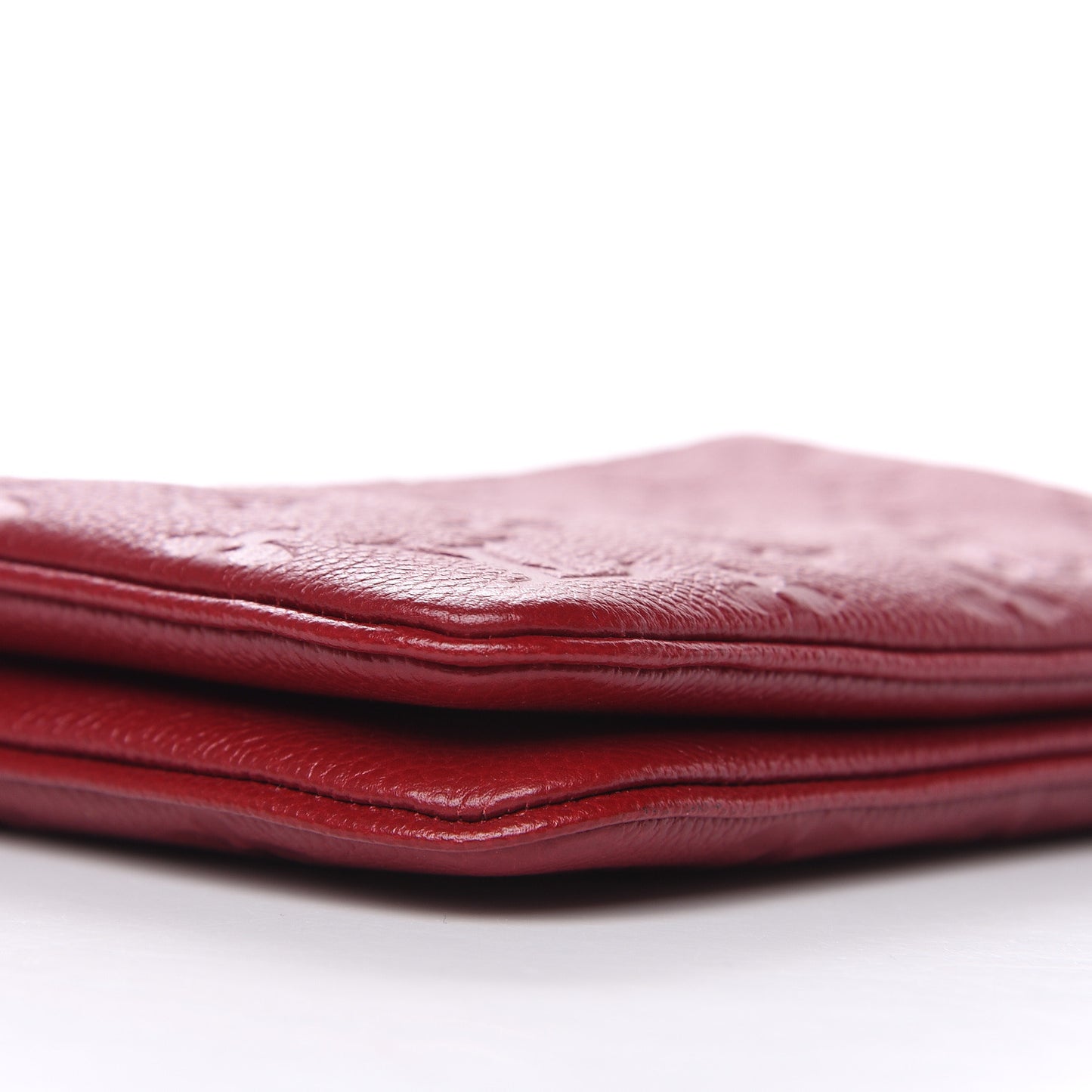 Empreinte Double Zip Pochette Cherry Berry