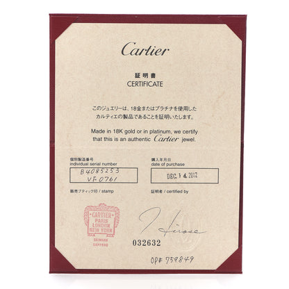 Cartier 18K Pink Gold 3.5mm LOVE Wedding Band Ring 53 6.5 5 of 5