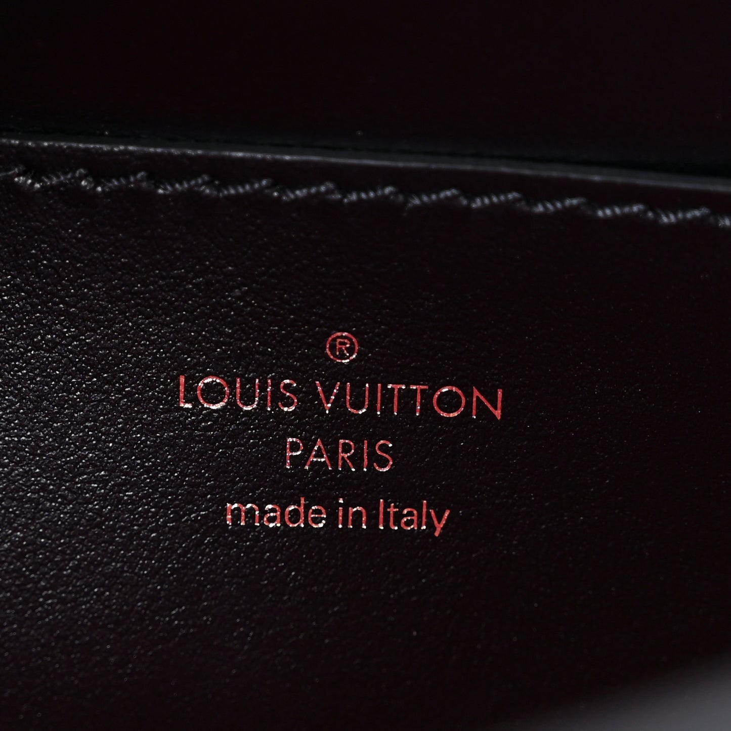 Smooth Calfskin LV Pont 9 Black
