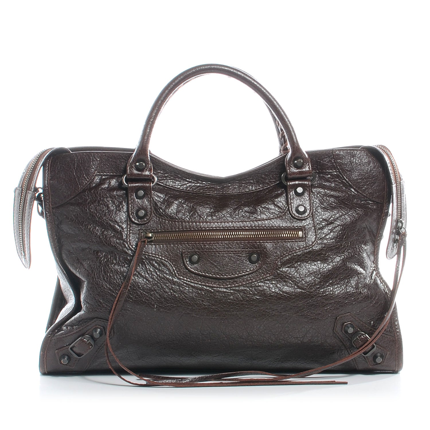 Balenciaga Agneau City Cigare Fonce 1 of 7