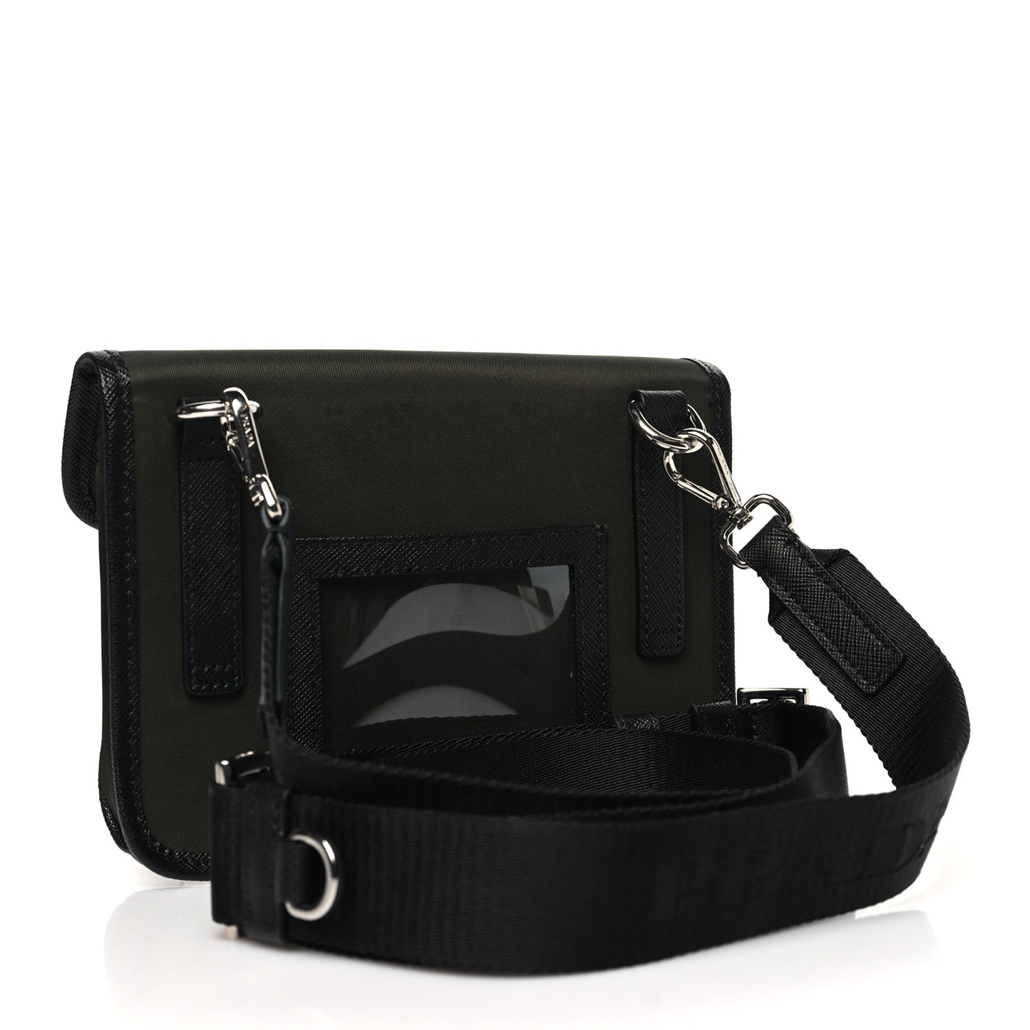 Re-Nylon Saffiano Smartphone Case Crossbody Tundra