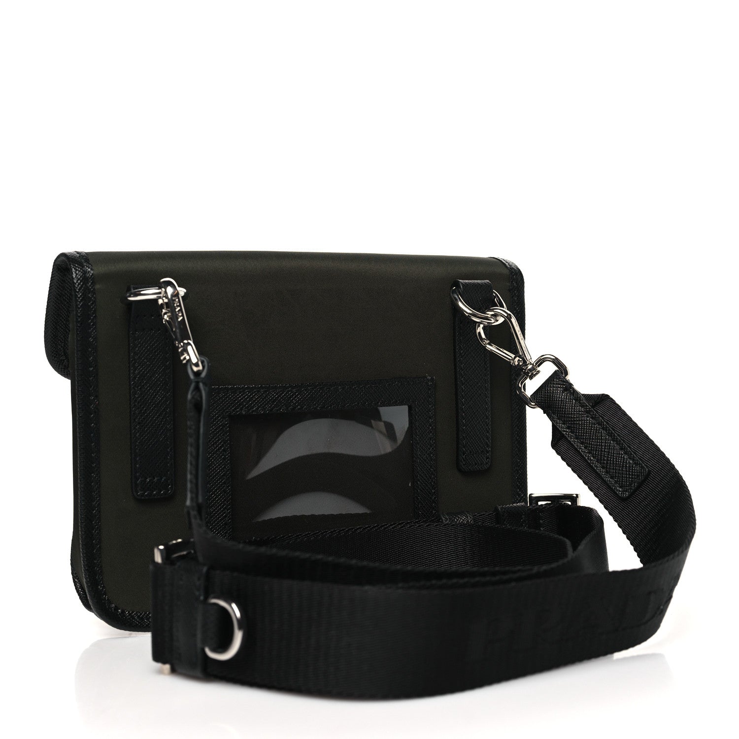 Prada Re-Nylon Saffiano Smartphone Case Crossbody Tundra 3 of 10
