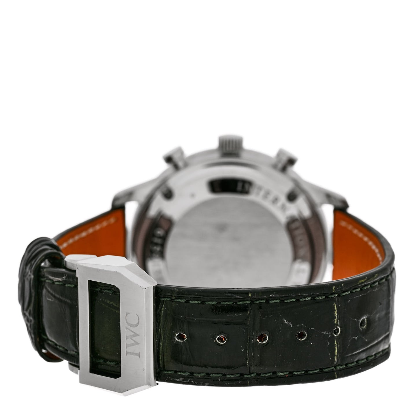 Stainless Steel Alligator 41mm Portugieser Chronograph Automatic Watch IW371604