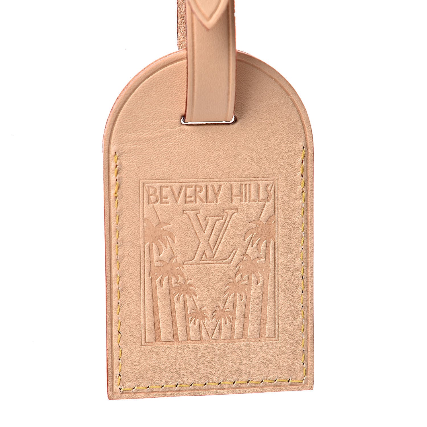 Louis Vuitton Vachetta Beverly Hills Luggage Tag 3 of 6