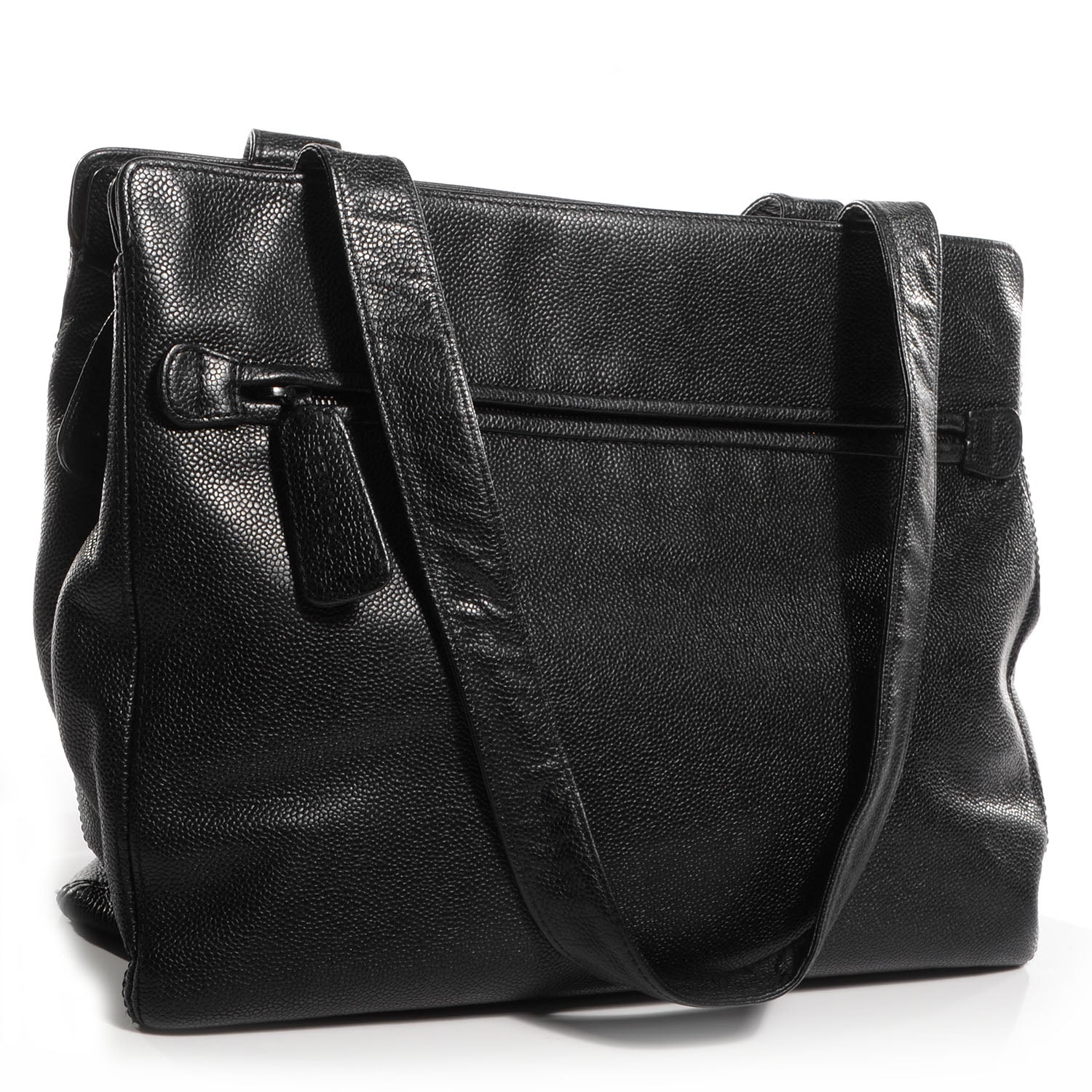 Chanel Caviar CC Shoulder Bag Black 3 of 8