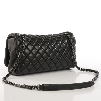 Chanel Iridescent Calfskin Large Bubble Quilt Flap Black 3 of 9