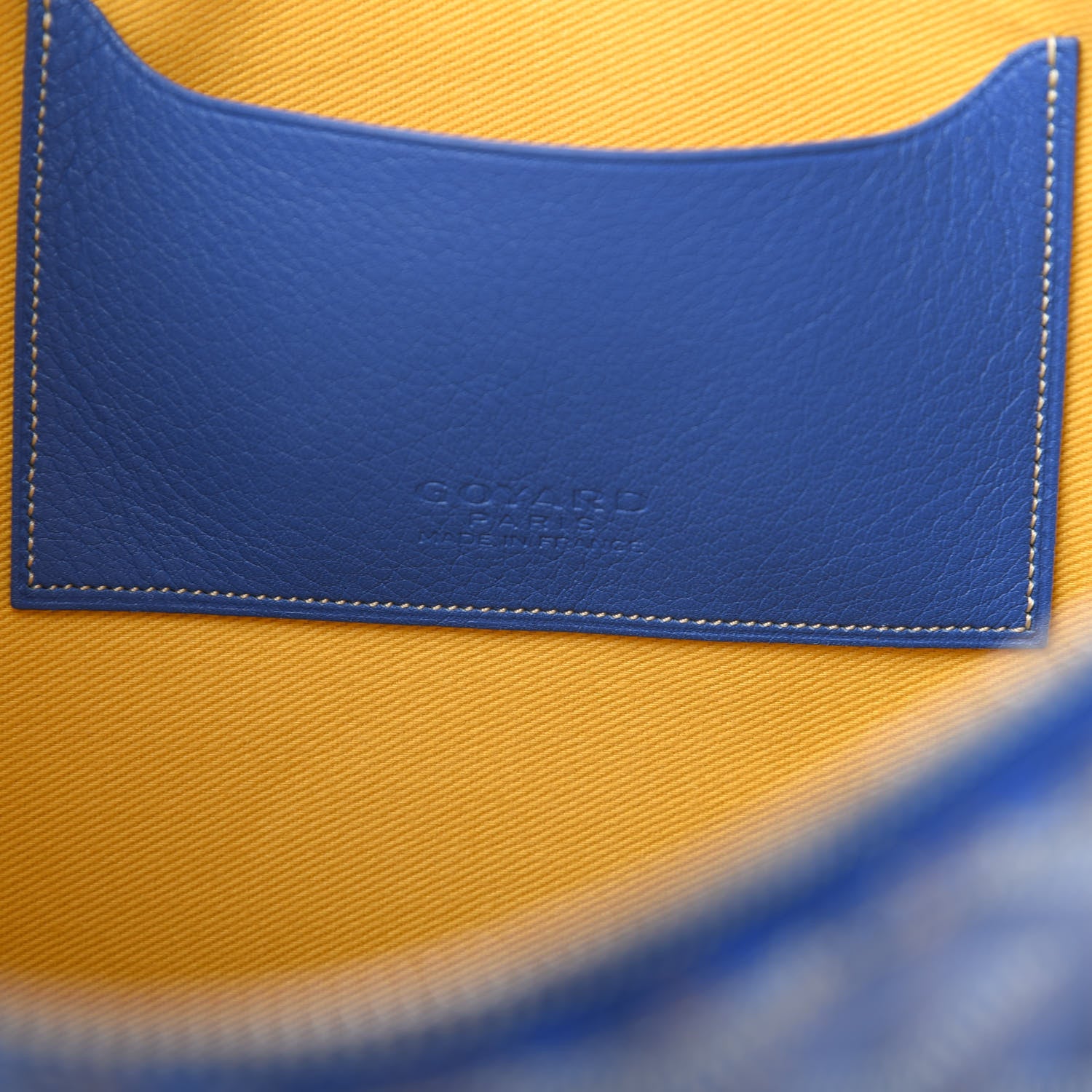Goyard Goyardine Senat Pochette MM Sky Blue 6 of 8