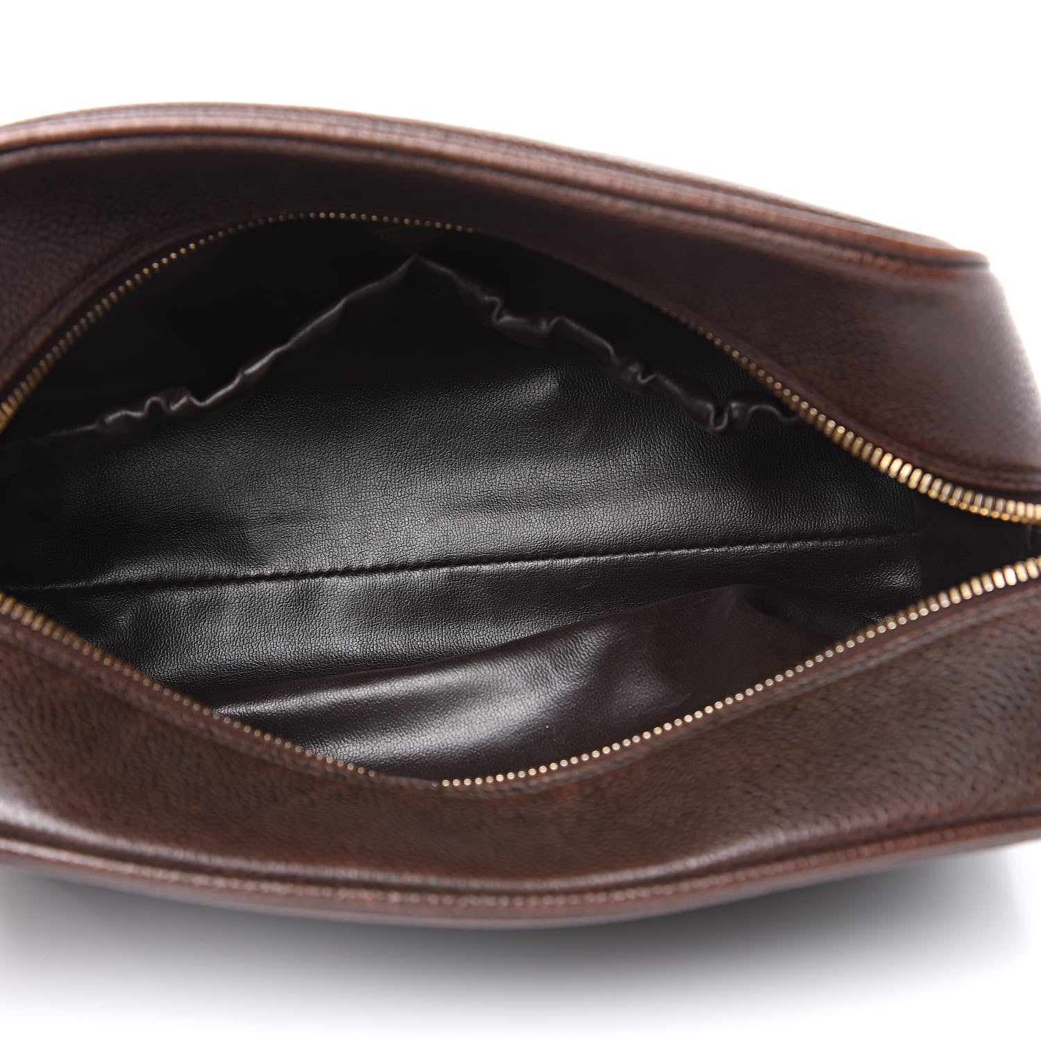 Chanel Caviar Timeless CC Cosmetic Pouch Bag Brown 5 of 15