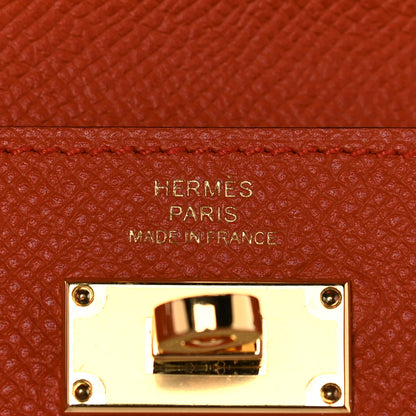 Hermes Epsom Kelly Pocket Compact Wallet Terre Battue 6 of 9