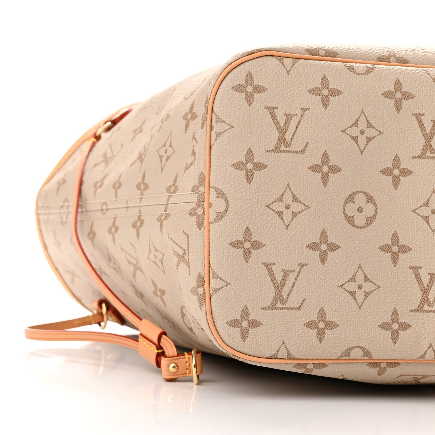 Louis Vuitton Monopaname Neverfull MM Beige Ocher 9 of 10
