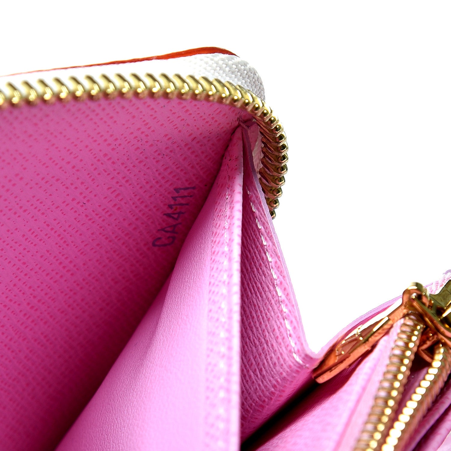 Louis Vuitton Monogram Multicolor Zippy Wallet White Litchi 9 of 9