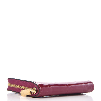 Louis Vuitton Vernis Zippy Coin Purse Magenta 4 of 8