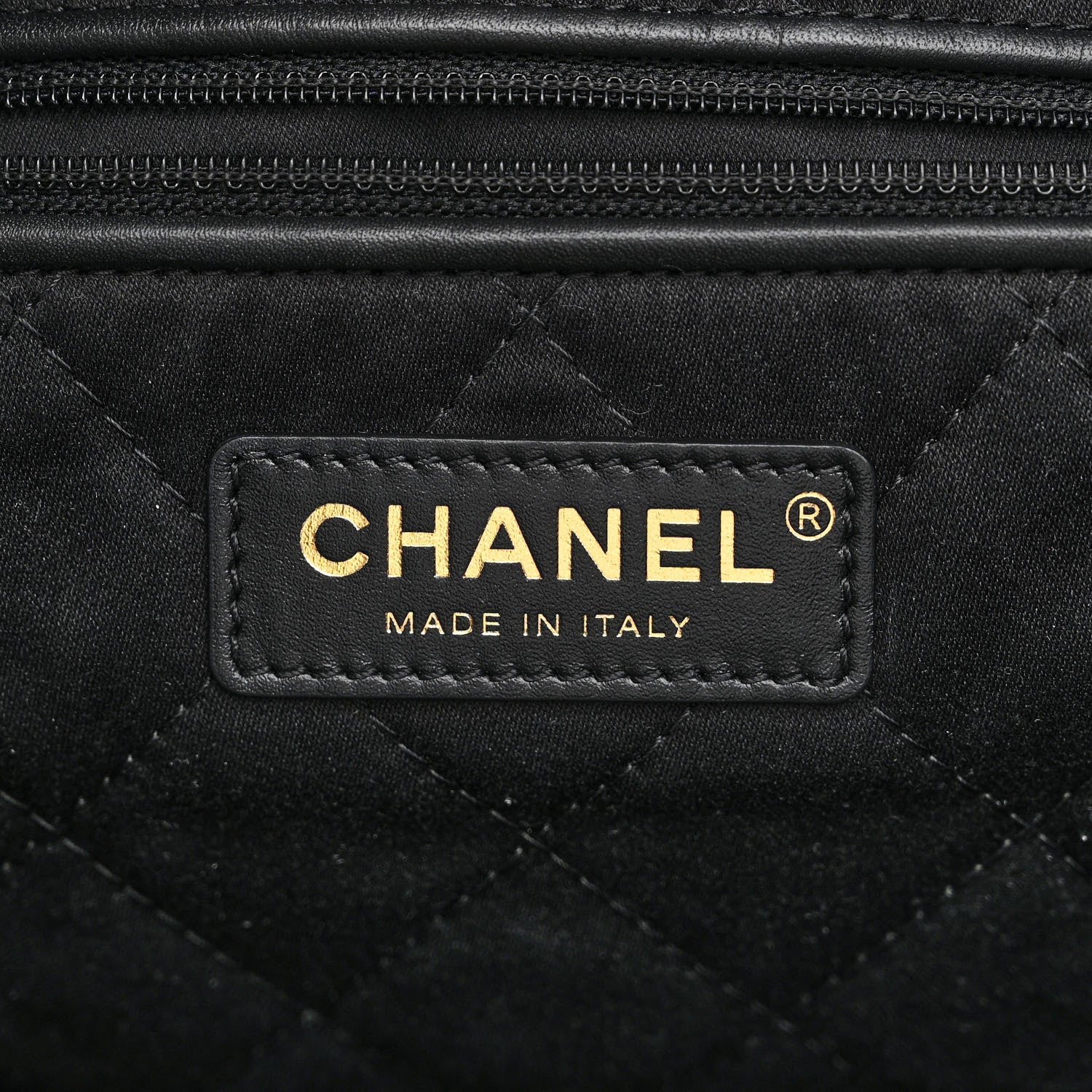 Chanel Shiny Calfskin Quilted Chanel 22 Black 8 of 15