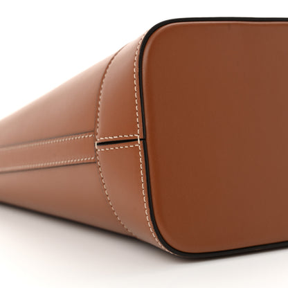 Celine Smooth Calfskin Small Cuir Triomphe Bucket Bag Tan 9 of 11