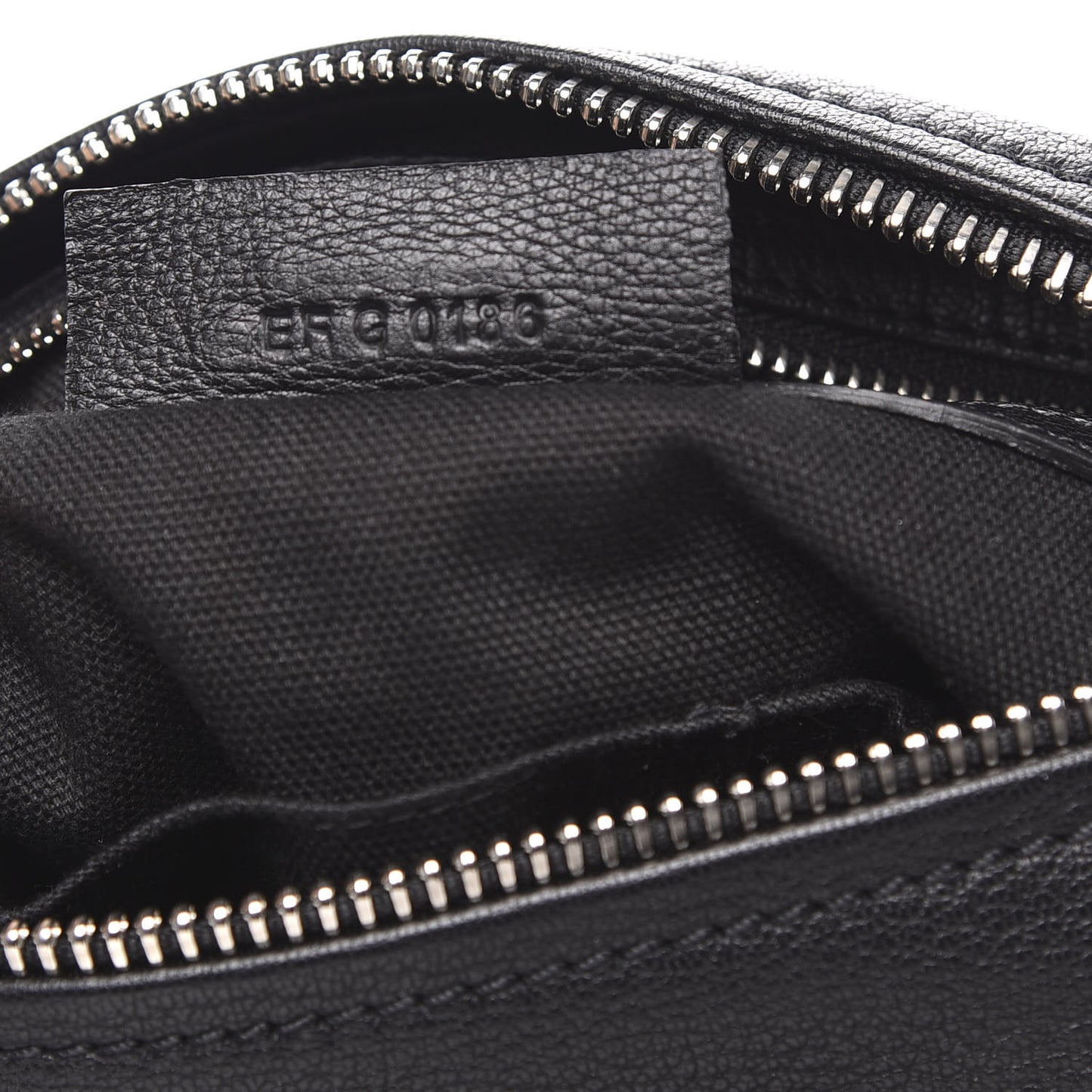 Sugar Goatskin Small Pandora Black