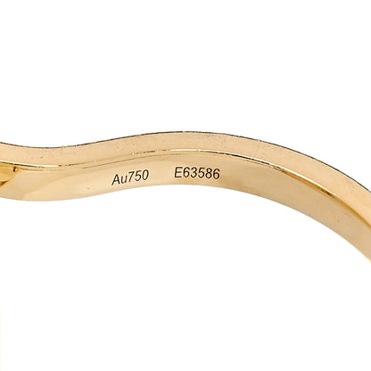 Messika 18K Yellow Gold Diamond Malachite Lucky Move Ring 49 5 5 of 7