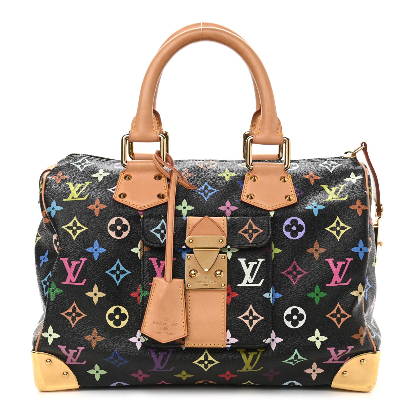 Monogram Multicolor Speedy 30 Black
