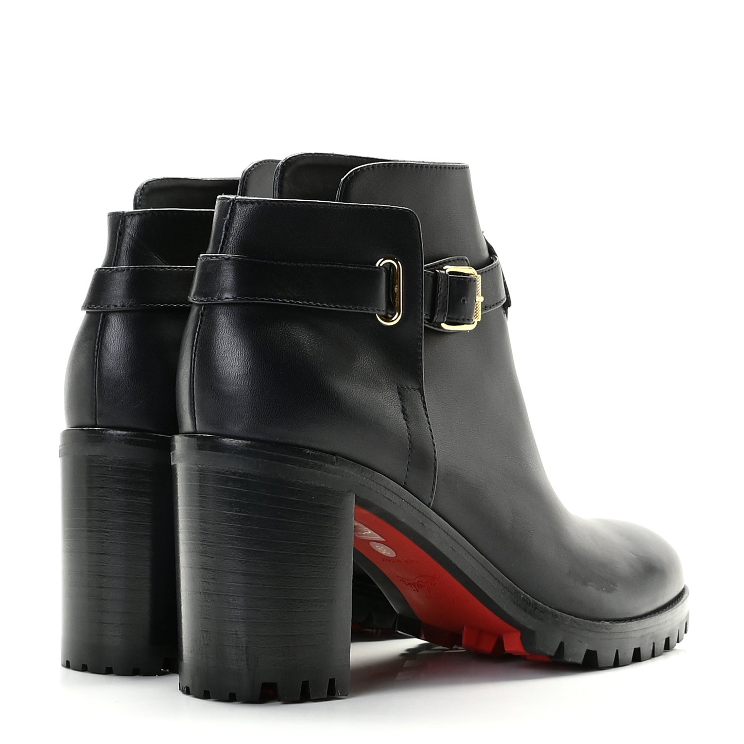 Calfskin Communa 70 Ankle Boots 39 Black