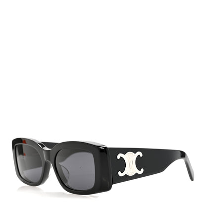 Celine Acetate Triomphe XL 01 Sunglasses CL40282U Black 1 of 14