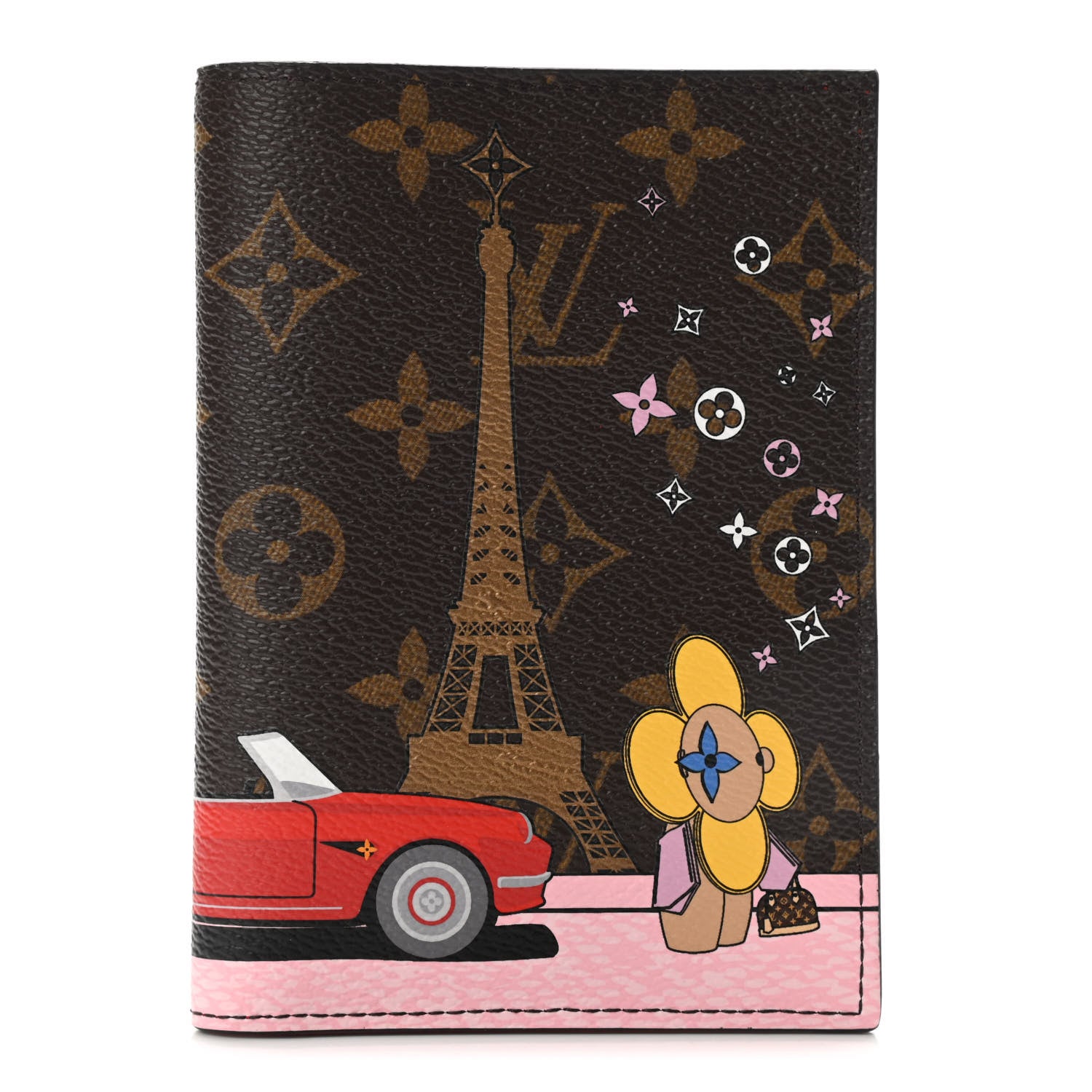Louis Vuitton Monogram 2019 Christmas Animation Passport Cover Rouge 1 of 6