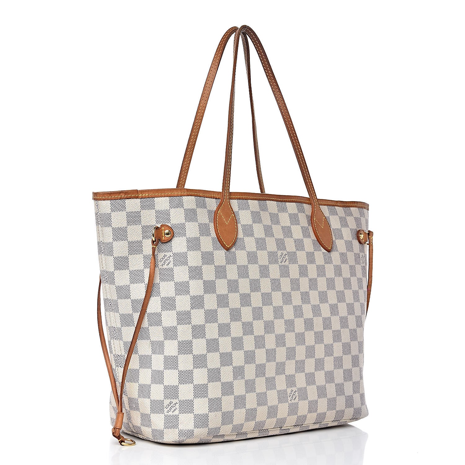 Louis Vuitton Damier Azur Neverfull MM 3 of 20