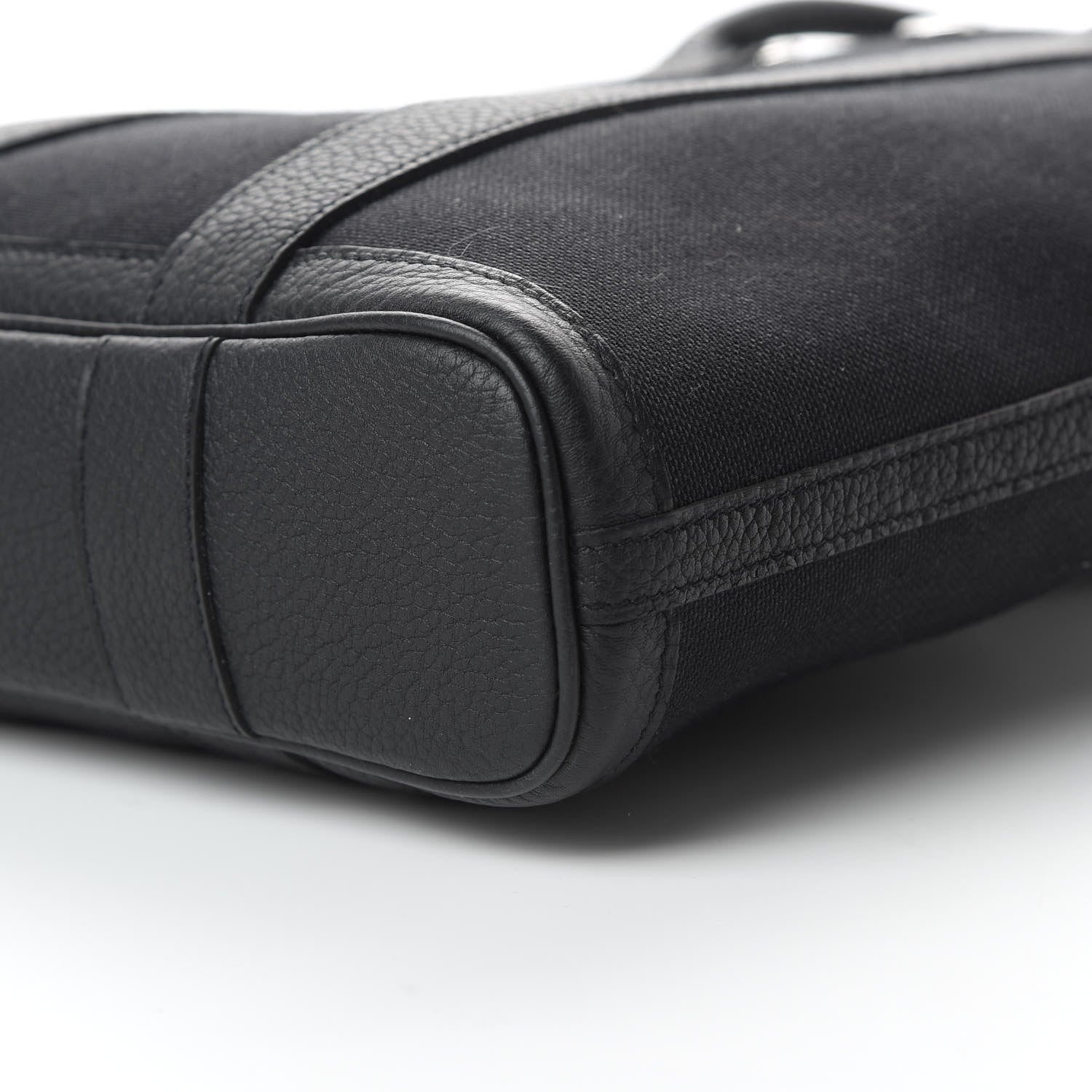 Hermes Toile Militaire Negonda Garden File PM Black 11 of 11