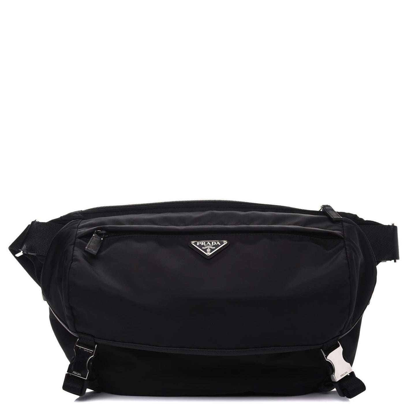 Tessuto Nylon Belt Bag Black