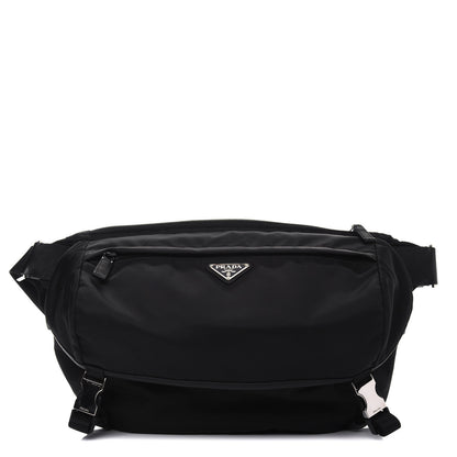 Prada Tessuto Nylon Belt Bag Black 1 of 12