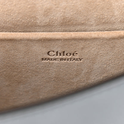 Chloe Calfskin Suede Medium Nile Bracelet Bag Cloudy Blue 6 of 10