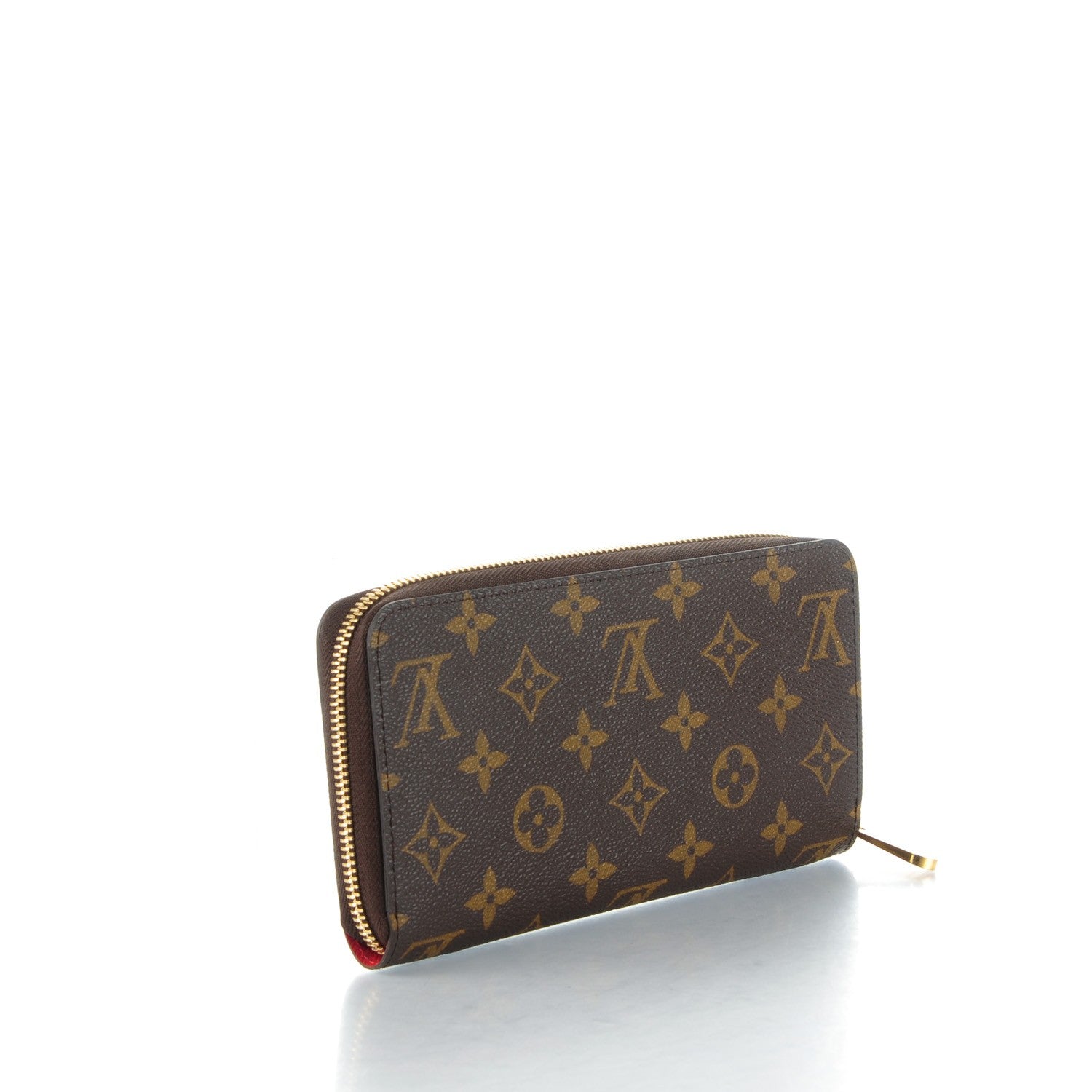 Louis Vuitton Monogram Zippy Wallet Coquelicot 3 of 7