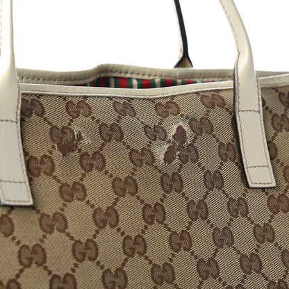Gucci Monogram Medium New Britt Tote Off White 9 of 11
