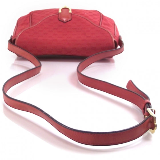 Gucci Vintage Monogram Horseshoe Flap Bag 6 of 12