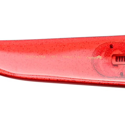 Gucci Acetate Glitter Round Frame Sunglasses GG0142SA Red 7 of 8
