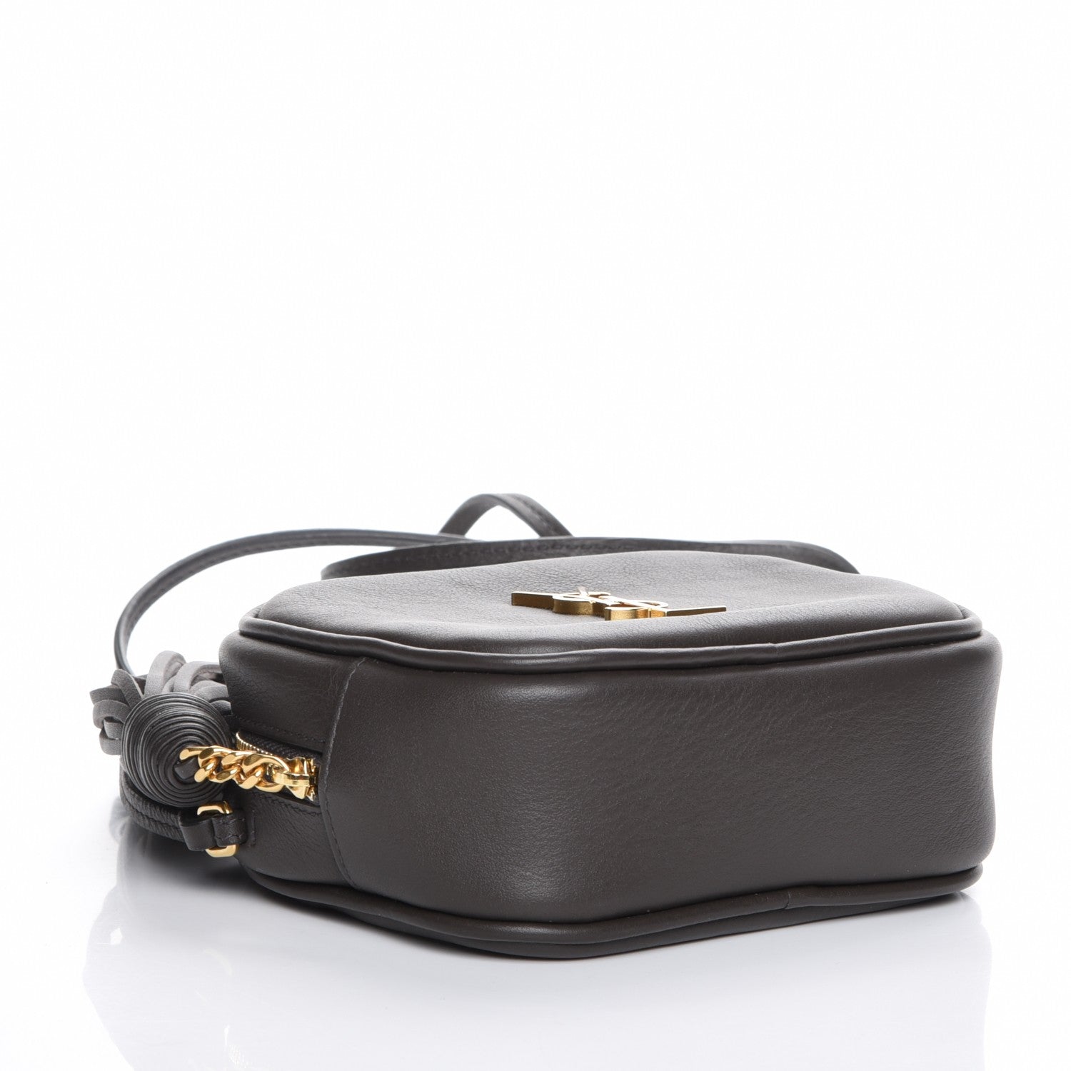 Saint Laurent Nappa Monogram Blogger Bag Coal 4 of 7