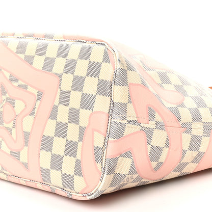 Louis Vuitton Damier Azur Tahitienne Neverfull MM 11 of 11