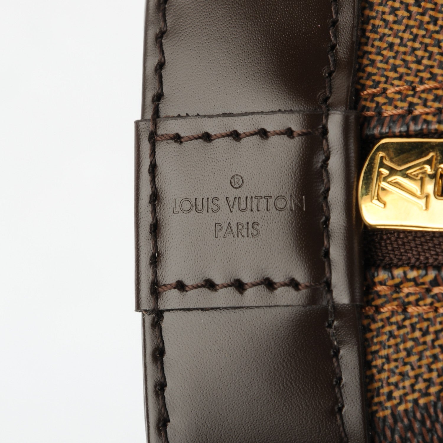Louis Vuitton Damier Ebene Alma BB 5 of 8