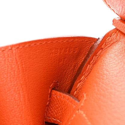 Hermes Epsom Birkin 35 Orange 7 of 10