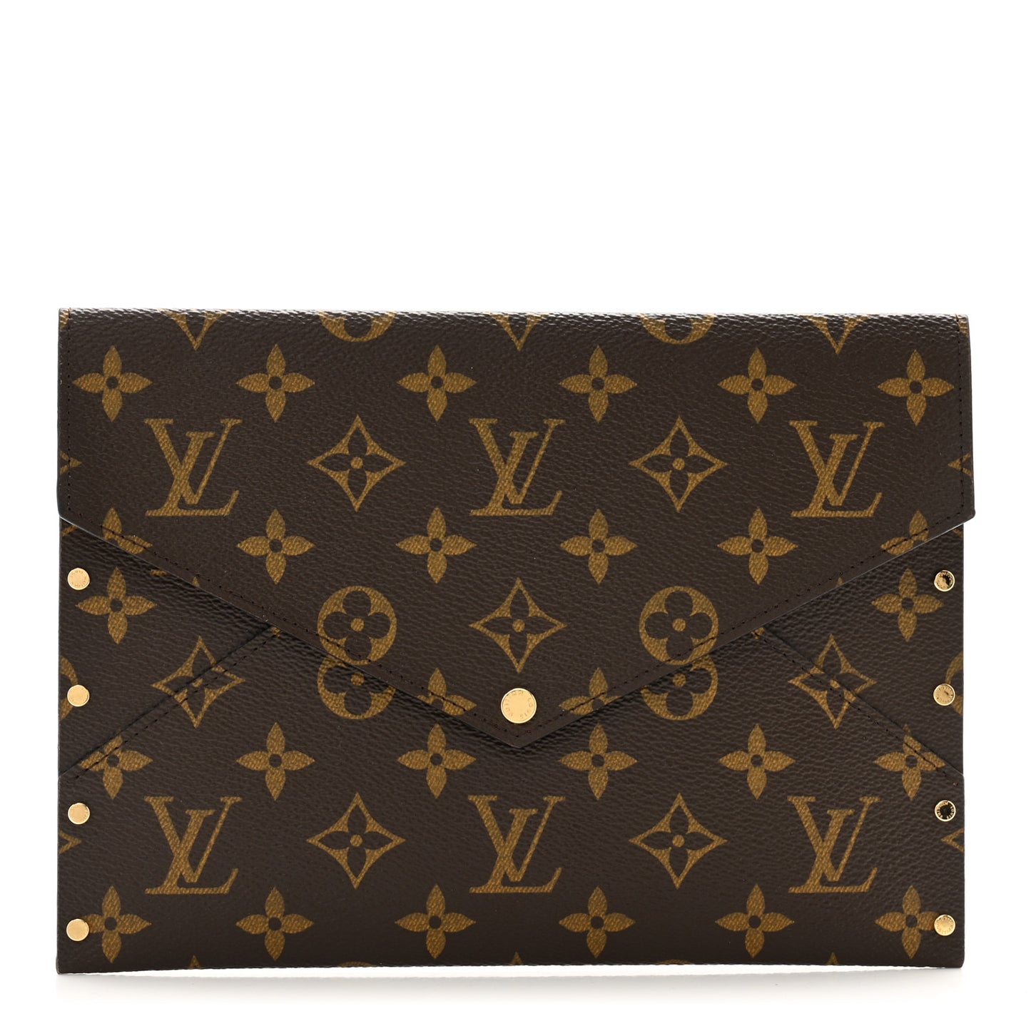 Monogram Rivets Enveloppe
