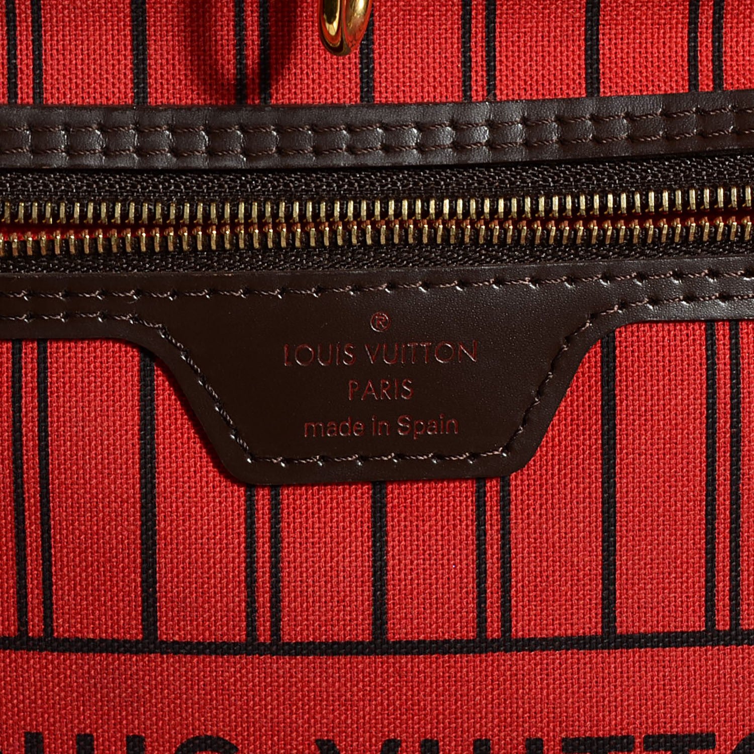 Louis Vuitton Damier Ebene Neo Neverfull MM 25 of 28