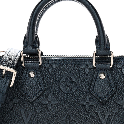 Louis Vuitton Empreinte Monogram Nano Speedy Shimmery Ink 7 of 9