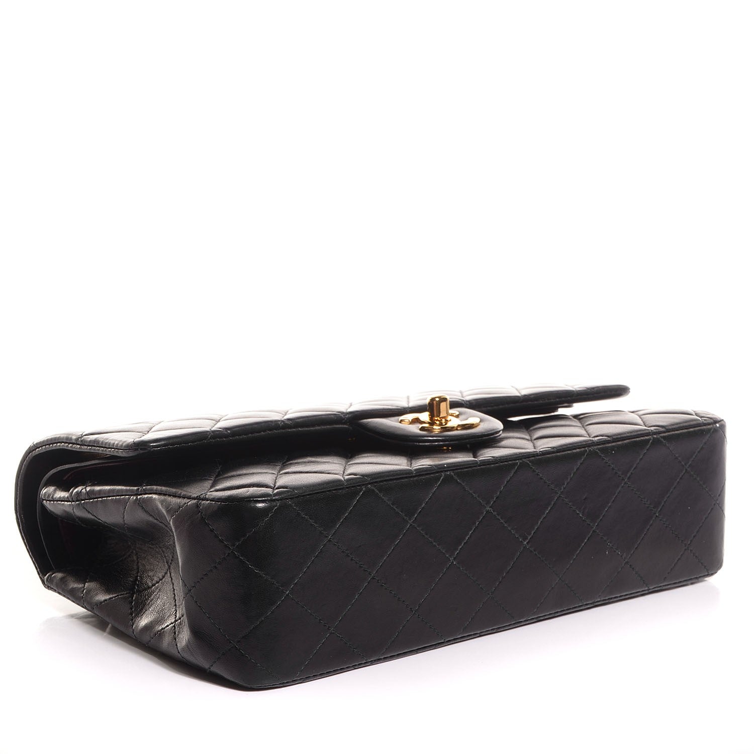 Chanel Lambskin Medium Double Flap Black 4 of 9