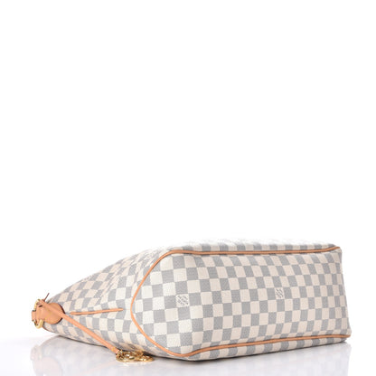 Louis Vuitton Damier Azur Delightful MM Pink 4 of 10